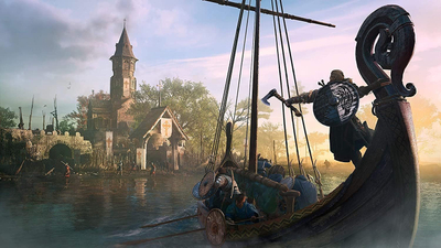 Игра Xbox Ubisoft Асасинс Крид Валхала Стандардно Издание, Xbox One, Xbox Series X