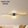 Llampë murale LED ZD149B, 60cm, 3000K, e zezë