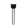 Mbajtës kabllosh Hurtel Silicone Cable Winder, silikoni, mini, i zi