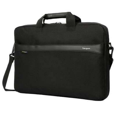 Çantë laptopi Targus GroLite EcoSmart Slim Brief, 15-16", me rrip në sup, e zezë