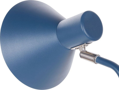 Lampë tavoline Beliani RIMAVA, metalike, e rregullueshme, blu