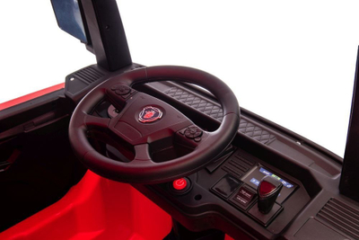 Kamion elektrik lodër Cameron Sino Scania 500R HL698, 4x4, i kuq