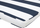 Stol kopshti Beliani Vivara, 120 cm, dru akacie, jastëk blu navy