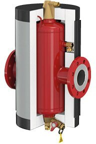 Izolim Flamco Flamcovent Clean IsoPlus 80, shkumë melamine 50mm, për sisteme ngrohjeje, i bardhë