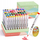 Set markerësh akrilik ARRTX 90B, 90 ngjyra, brush 1–6 mm, shumëngjyrëshe