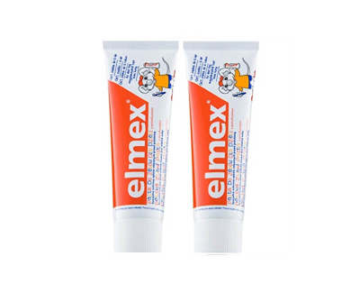 Паста за заби Elmex Kids Duopack, 2 x 50 ml