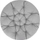 Jastëk karrige Hobbygarden Pillow Soa Ash Ecolen, për karrige Papasan Jordrup, gri