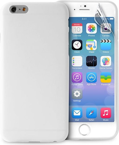 Këllëf telefoni Puro Ultra Slim 0.3 për iPhone 6/6S, silikon, transparent