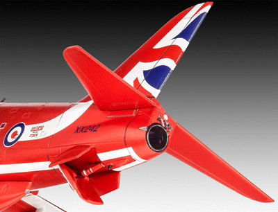 Set modeli plastik Airfix BAe Hawk T.1 Red Arrows, shkallë 1:72, 70 copa, i kuq