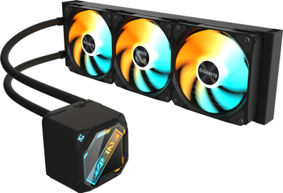 Ftohës likuid CPU GIGABYTE Gaming 360, 360mm, 3x120mm ARGB, i zi
