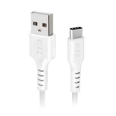 Kabllo USB SBS Mobile JAB-7488964, USB-A me USB-C, 1.5m, e bardhë