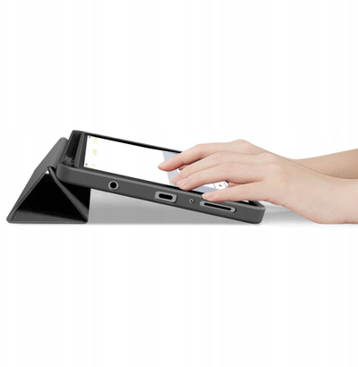 Mbulesë tablet TECH-PROTECT SOLID360 për Galaxy Tab A9+ 11.0 X210 X215 X216, me qëndresë, e zezë