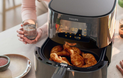 Fritezë me ajër Philips Series 3000 XL HD9270/66, 6.2L, ekran dixhital, gri e errët