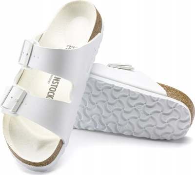 Сандали Birkenstock Arizona Birko Flor, мажи, бр. 44 EU, бели