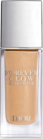 Течен хајлајтер Dior Forever Glow Star Filter, радијантен ефект, мултифункционален, нјуд