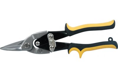 Ножици за ламарина Topex 01A427, 250mm, челик хром молибден, жолти