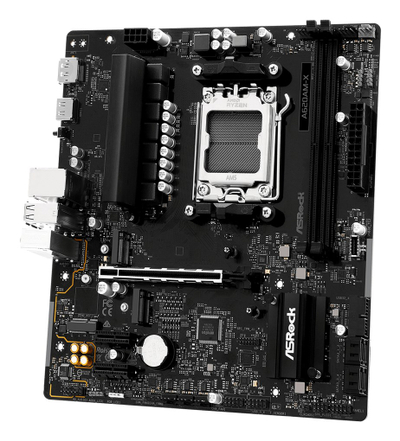 Pllakë mëmë ASRock A620AM-X, socket AM5, DDR5, Micro-ATX, e zezë