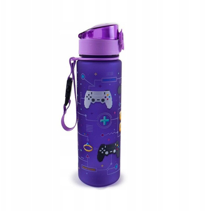 Shishe uji Puckator Game Over Pop Top, 600ml, e purpurt