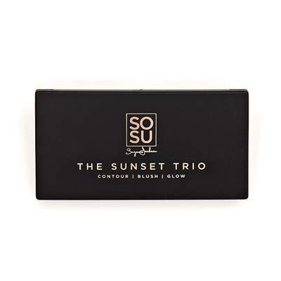 Paletë grimi SOSU Cosmetics Sunset Trio, 6.78 g
