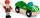 Lodër makinë sportive BRIO World 33937, me figurë shoferi, druri, e gjelbër