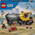 Set lodër LEGO City Concrete Mixer Truck 60478, 371 pjesë, 7+, i verdhë e zi