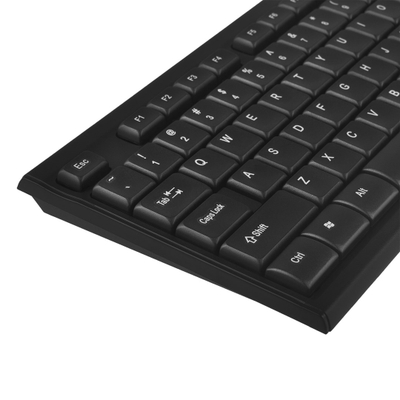 Сет тастатура и глушец NanoRS RS580, безжичен 2.4 GHz, 1200 DPI, црн