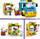 Set ndërtimi LEGO Friends Heartlake City Bus 41759, për kalamaj 7+, shumëngjyrësh
