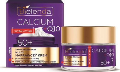 Krem dite Bielenda Calcium + Q10, kundra rrudhave, 50 ml