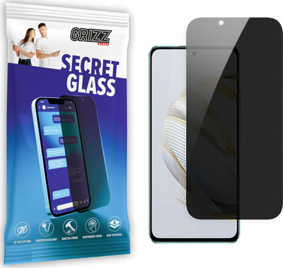 Xham mbrojtës matte GrizzGlass për Huawei nova 10 SE, SecretGlass, transparent