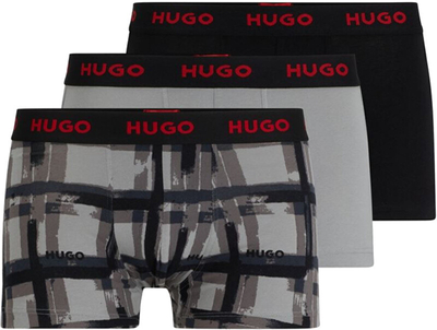 Set mbathje për meshkuj HUGO BOSS, 3 copë, të zeza/hirta
