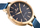 Orë dore G.Rossi Classic Fashion, mekanizëm kuarc, rosegold me blu të errët