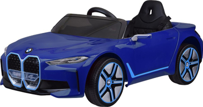 Veture elektrike për fëmijë BMW i4, me bateri, deri 30 kg, e kaltër
