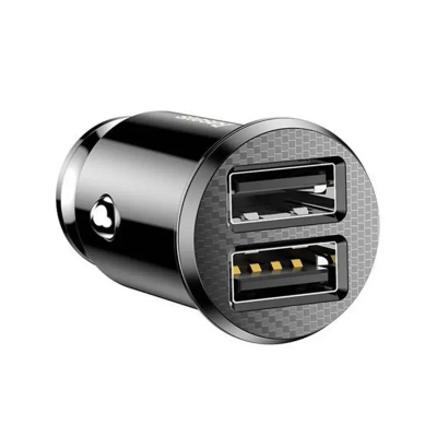 Karikues veture Baseus Grain CCALL-ML01, 2x USB-A, 3.1A, i zi
