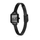 Orë për goca Daniel Wellington Quadro Mini 15x18 DW00100802, e zezë