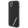 Futrollë Karl Lagerfeld 3D Rubber Multi Logo për iPhone 15 6.1", silikon TPU, e zezë