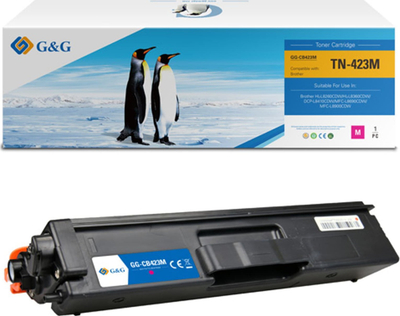 Toner G&amp;G TN423M, 4000 faqe, magenta