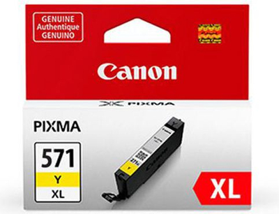 Ngjyrë Canon CLI-571XL, e verdhë