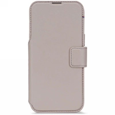 Këllëf‑portofol lëkure Decoded Leather Wallet për iPhone 17 Pro, MagSafe, blu