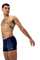 Rroba banje meshkujsh Speedo Duo Logo Aquashort, rezistente ndaj klorit, tharje e shpejtë, blu navy