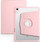 Заштитна маска за таблет Apple iPad Air 13 2024, со држач, TPU, светло розова