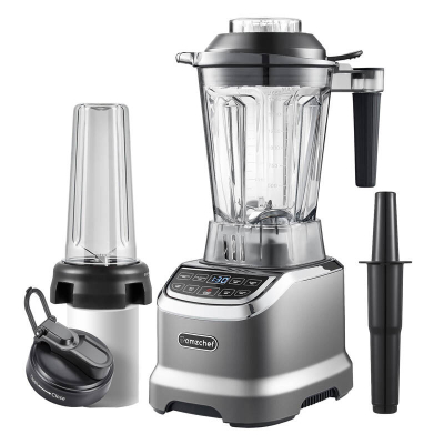 Blender tavoline Amzchef ZM5003-GA, gotë 2L, display digjital, gri