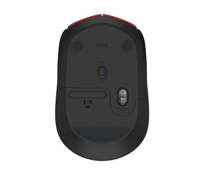 Maus Logitech M171, i kuq
