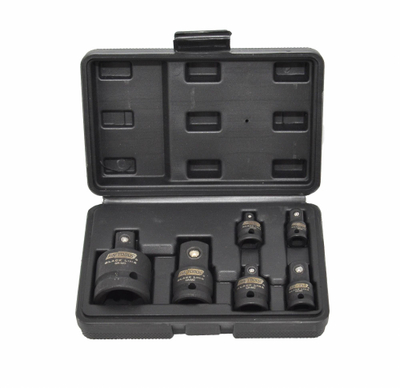 Set reduktorësh goditës AWTOOLS Black Line AW38720BL, 6 copë, CrMo, i zi