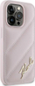 Futrollë Karl Lagerfeld KLHCP14XPQDSMGP për iPhone 14 Pro Max 6.7\", hardcase, rozë