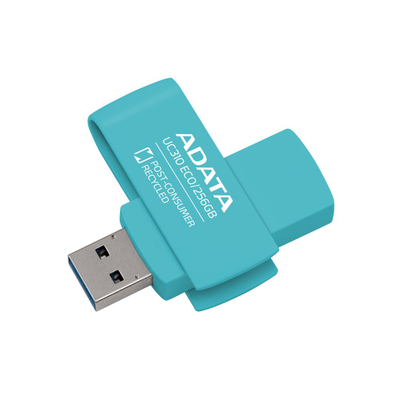 USB мемориско стикче ADATA UC310 ECO, 256GB, USB 3.2, зелено