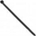 Lidhëse kabllosh universale, 2.5mm gjerësi, 100mm gjatësi, 25 copë, të zeza