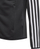 Bluzë sport me kapuç Adidas B 3S FZ Jr GN1500, me zinxhir të plotë, për kalamaj, e zezë