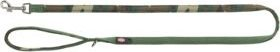 Leckë për qen Trixie Premium, XS–S, 1.20 m, 15 mm, kamuflazh jeshile