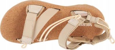 Sandale për femra Merrell Speed Fusion Web Rmx W, tekstil, taban gome, bezhë