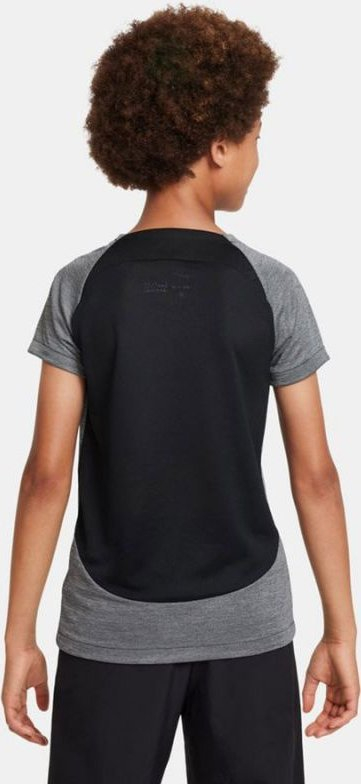 Bluzë sportive për kalamaj Nike Dri-FIT Academy Jr DQ8901 010, poliestër, Dri-FIT, gri